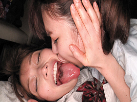 ベロ圧迫唾液顔面パックレズ　サンプル画像13